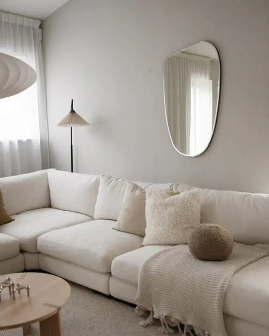 Ample Organic Wall Mirror - Special Edition | 100 x 58 cm Spiegel Weltt