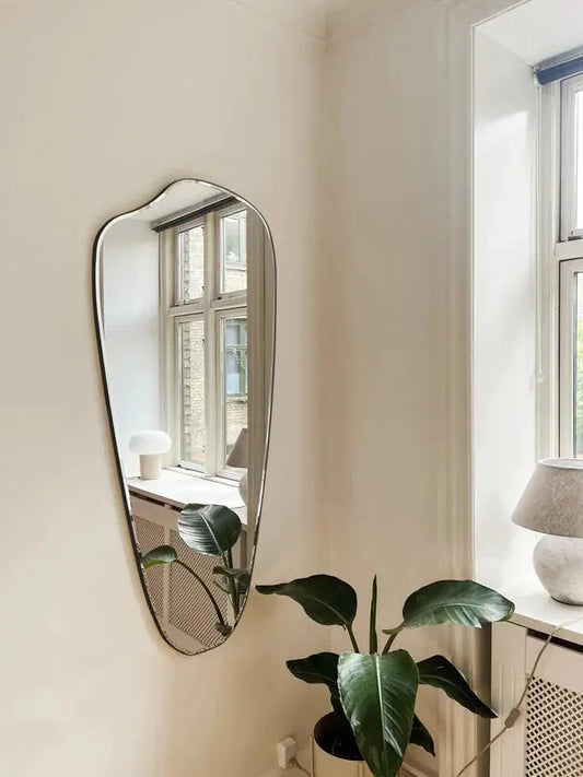 Virgil Rectangular Wall & Floor Mirror - 140 x 60 cm - Contemporary Beveled Edge Spiegel Weltt