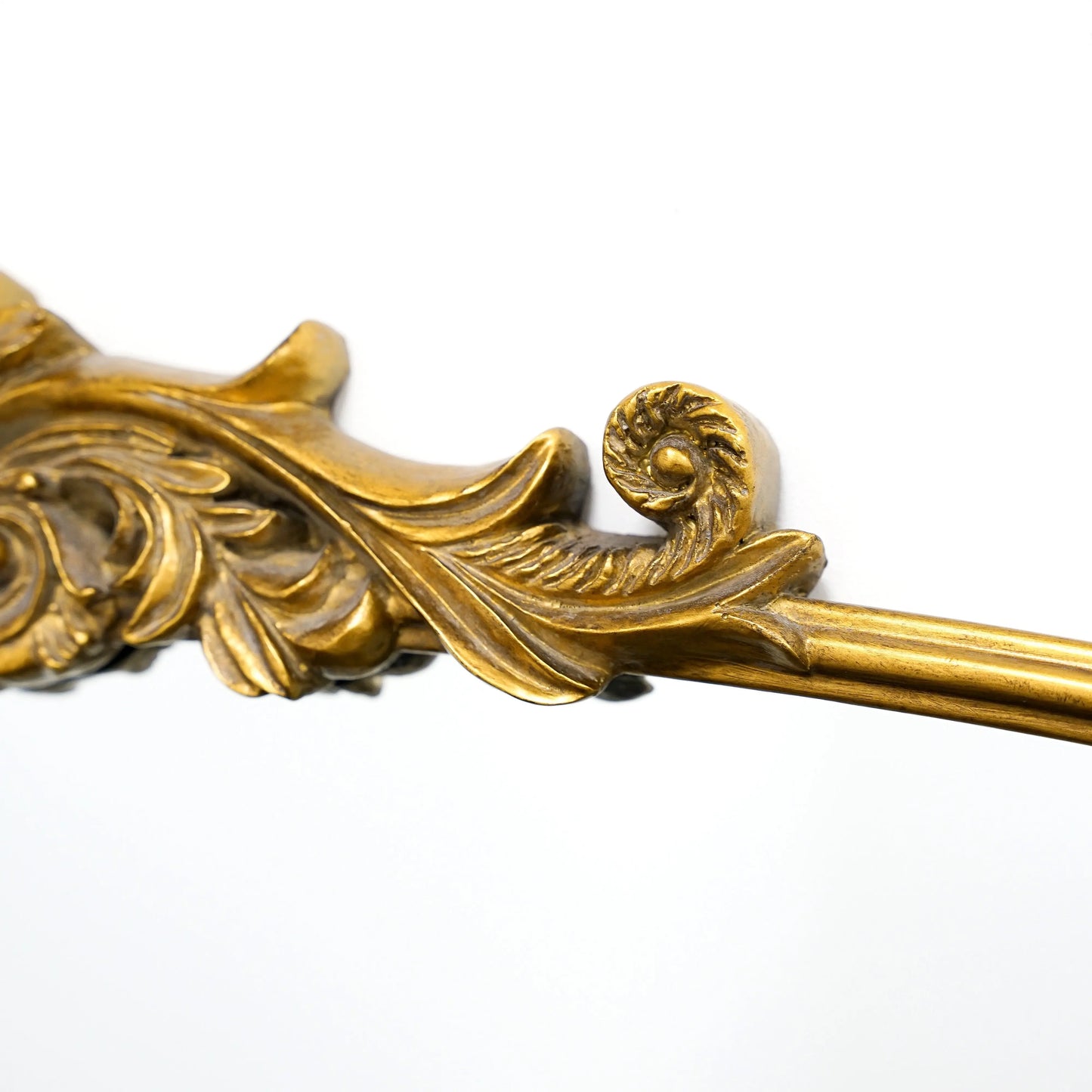 Amélia Large Format Arched Mirror – Antique Gold Metal (186 x 100 cm) Spiegel Weltt