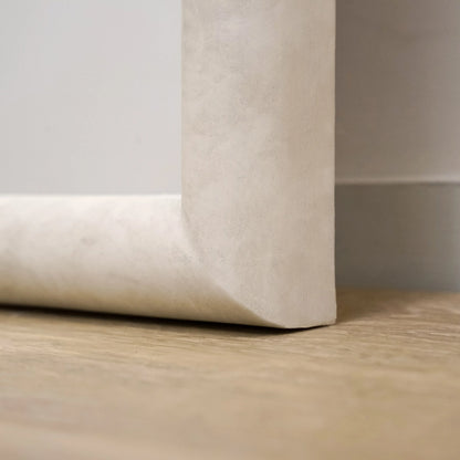 Arched Full-Length Standing Mirror with Concrete Finish Frame (172 x 60 cm) Spiegel Weltt