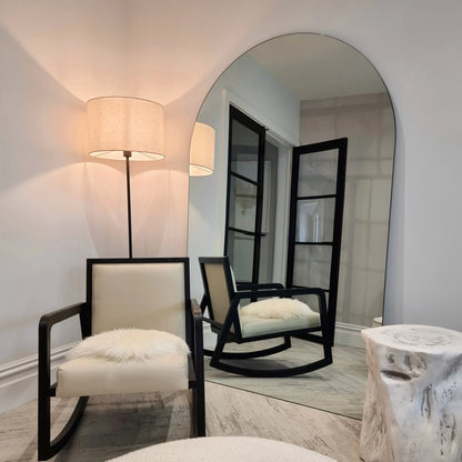 Edge XXL Frameless Arched Wall Mirror - Minimalist Luxury - 179 cm x 110 cm Spiegel Weltt