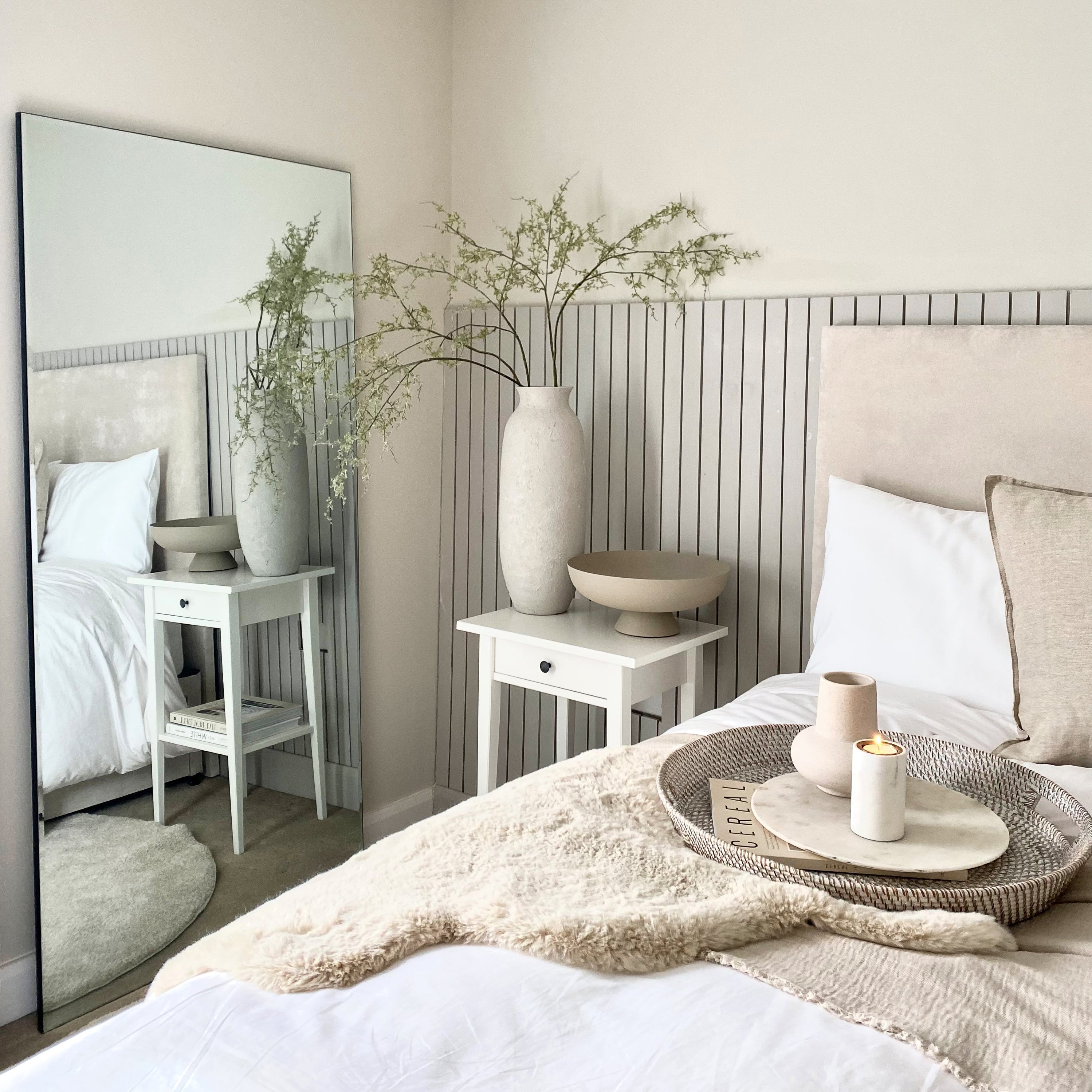 Edge Rectangular Frameless Wall Mirror - Premium Beveled Full-Length Design - 170 x 80 cm