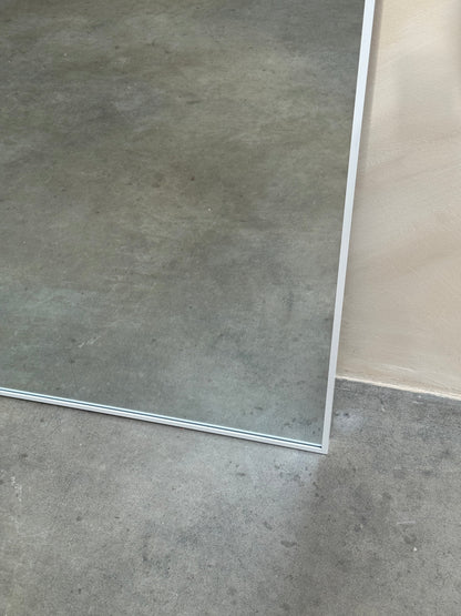 Moon Loft Rectangular Mirror - Industrial and Chic Style - 200cm x 100cm White Mirrorum