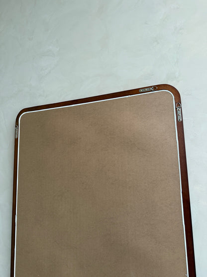 Elin Walnut – Rectangular Solid Wood Floor Mirror 200 x 100 cm Mirrorum