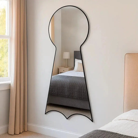 Clave Premium Rectangular Decorative Mirror - Modern 50x110 cm Wall Mirror Mirrorum