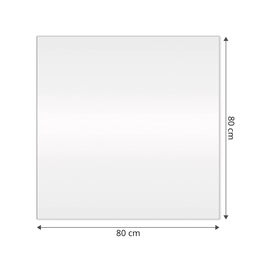 Slim Square Mirror With LED