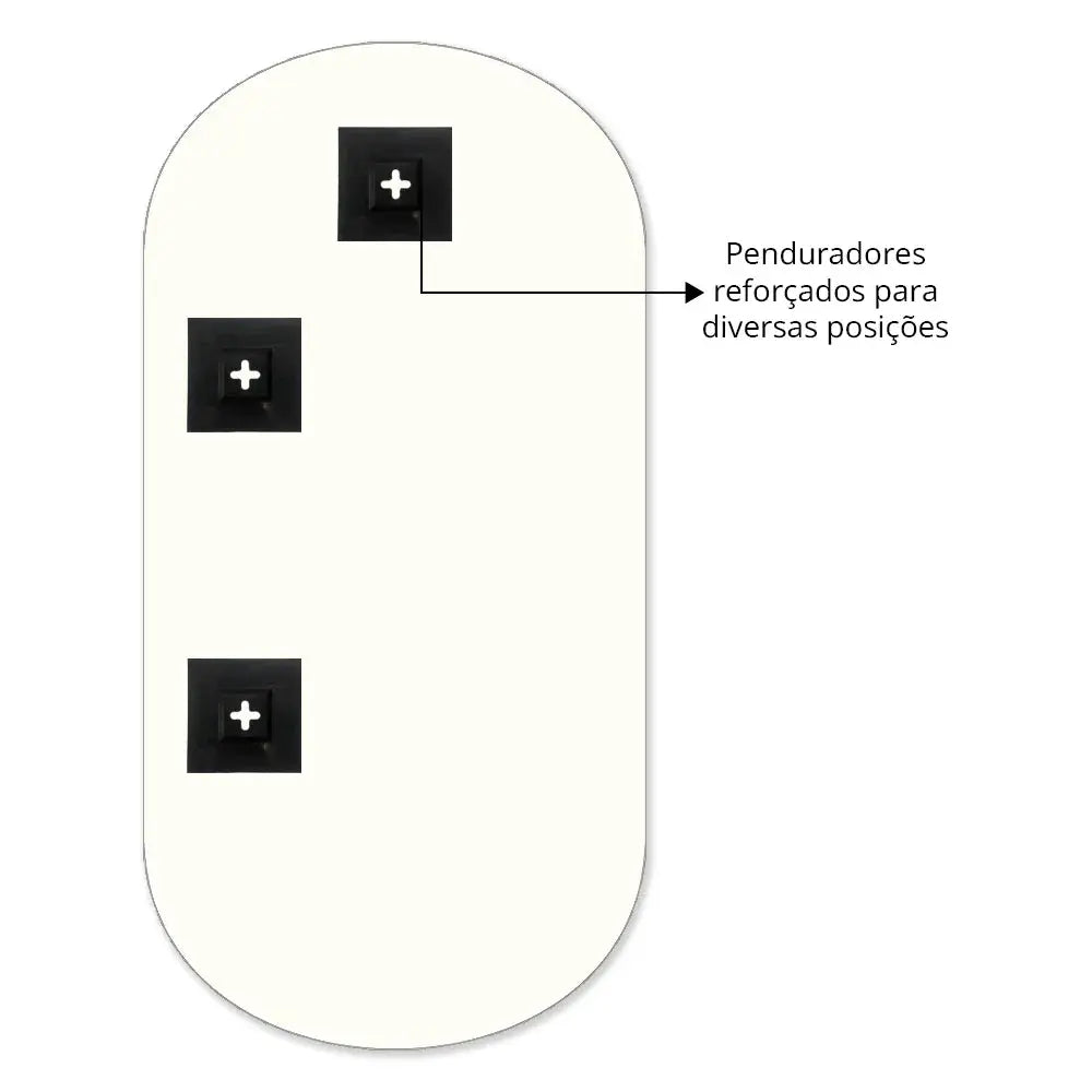 Slim Round Mirror with LED - Elegant and Modern Lighting Spiegel Weltt