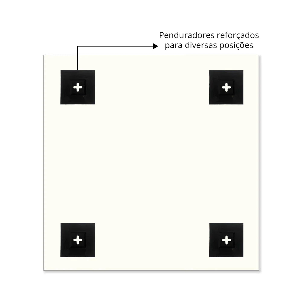 Modern Square Slim LED Mirror - Decorative Bathroom Wall Mirror with Premium Illumination