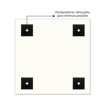 Modern Square Slim LED Mirror - Decorative Bathroom Wall Mirror with Premium Illumination Spiegel Weltt