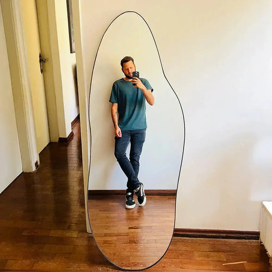 Majestic Full Length Mirror 160x60cm - Premium Rectangular Design for Bedroom & Living Room Mirrorum